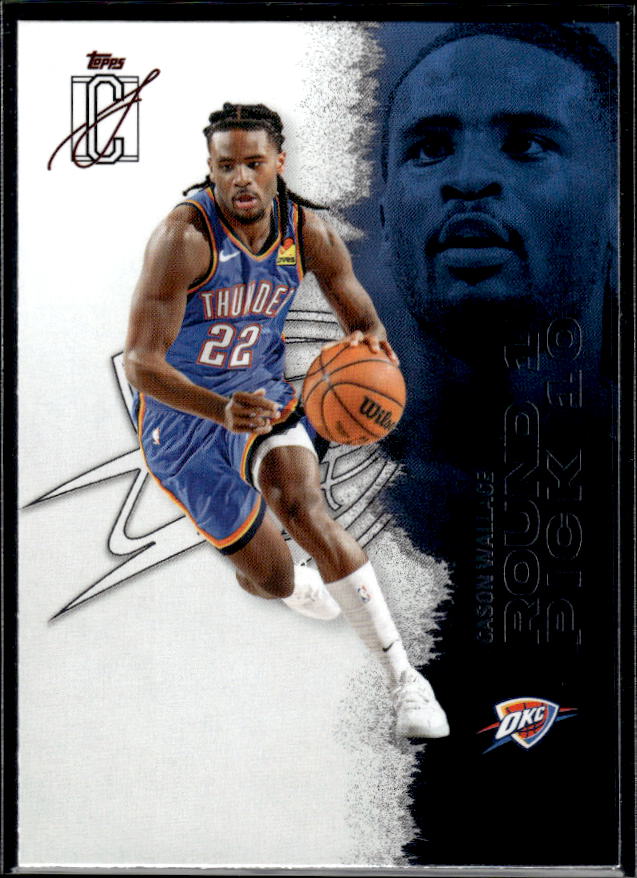 2025-26 Topps Signature Class #31 Cason Wallace - framsida