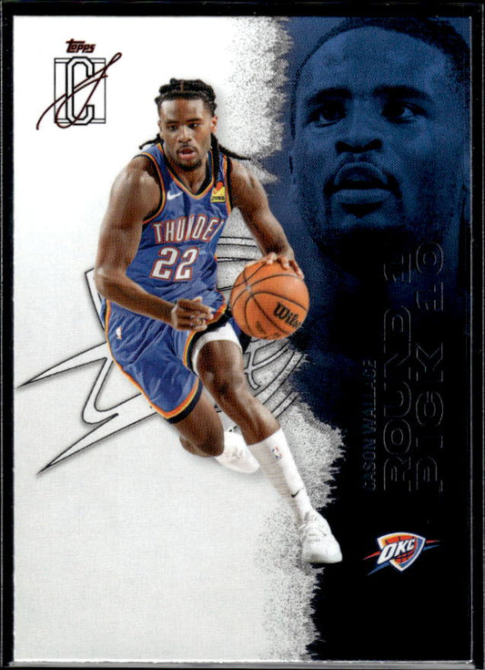 2025-26 Topps Signature Class #31 Cason Wallace - framsida