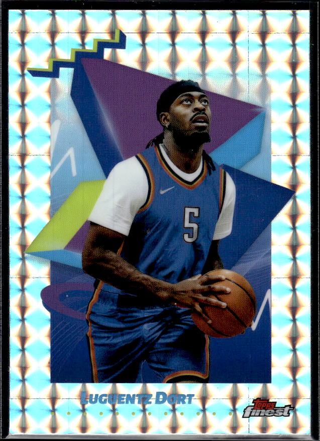 2024-25 Finest #164 Luguentz Dort Geometric - framsida