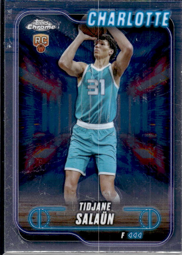2024-25 Topps Chrome #148 Tidjane Salaün - framsida