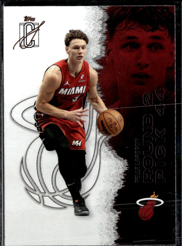 2025-26 Topps Signature Class #7 Pelle Larsson - framsida