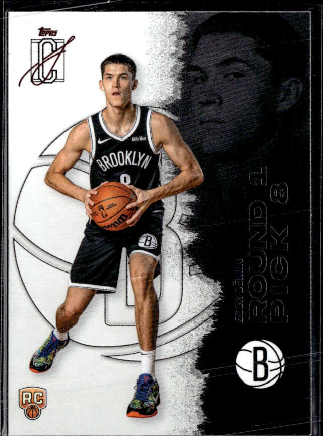 2025-26 Topps Signature Class #105 Egor Dëmin - framsida