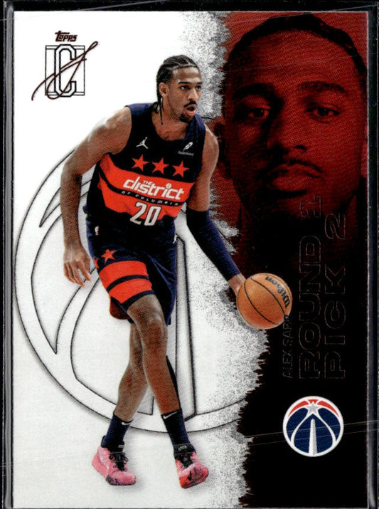 2025-26 Topps Signature Class #66 Alex Sarr - framsida