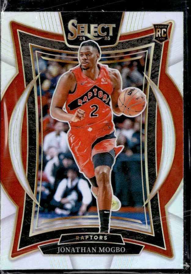 2024-25 Panini Select #87 Jonathan Mogbo Blue Prizm - framsida
