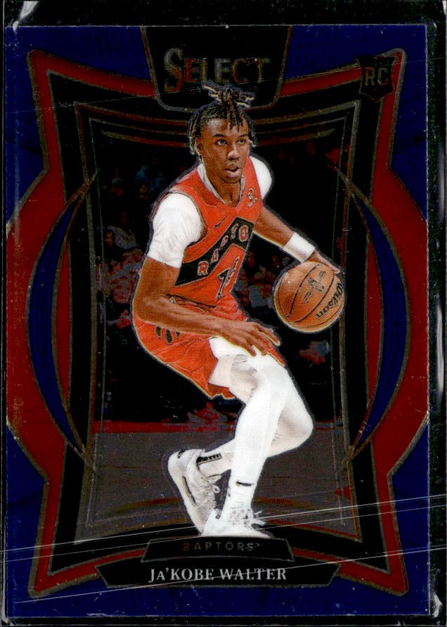2024-25 Panini Select #96 Ja'Kobe Walter Blue (Retail) - framsida