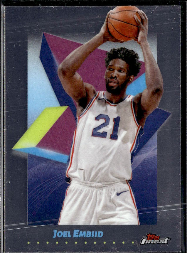 2024-25 Finest #73 Joel Embiid - framsida