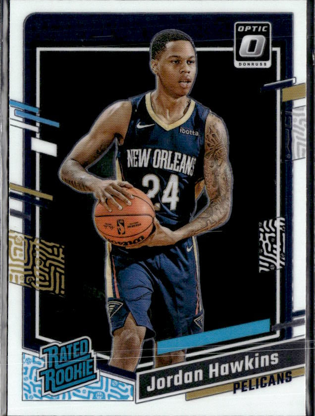 2023-24 Donruss Optic #238 Jordan Hawkins - framsida