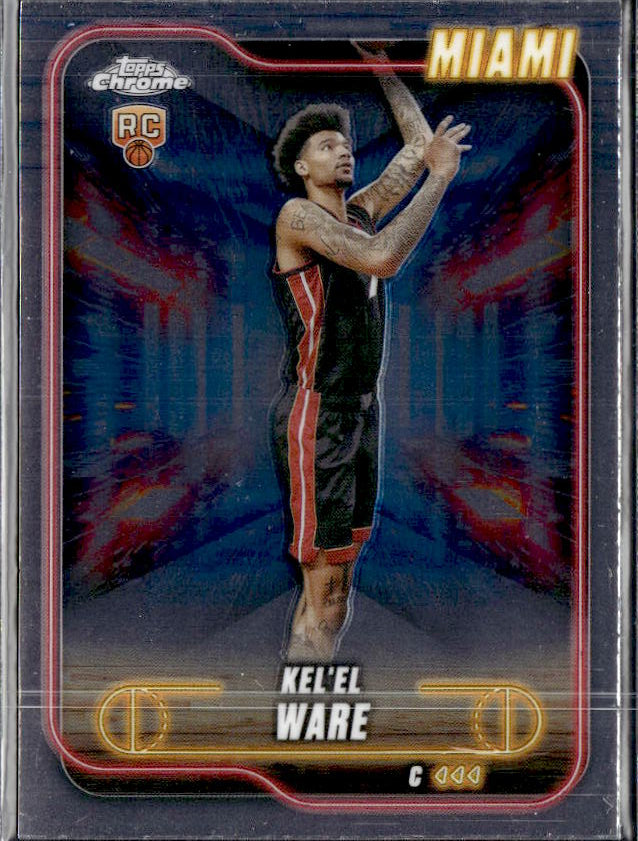2024-25 Topps Chrome #103 Kel'el Ware - framsida