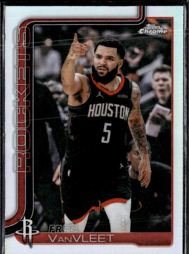 2025-26 Topps Chrome Update #61 Fred VanVleet - framsida