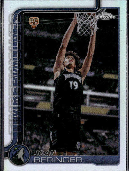 2025-26 Topps Chrome Update #167 Joan Beringer - framsida