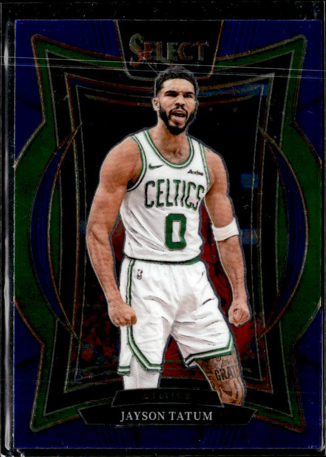 2024-25 Panini Select #2 Jayson Tatum Blue (Retail) - framsida