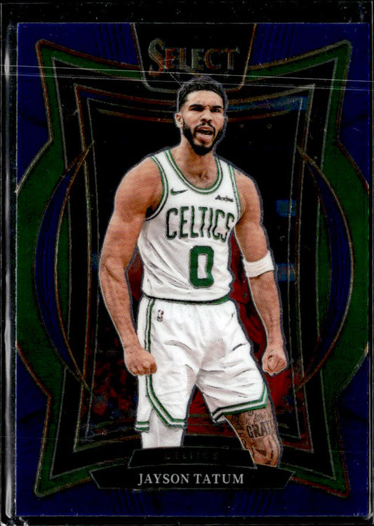 2024-25 Panini Select #2 Jayson Tatum Blue (Retail) - framsida