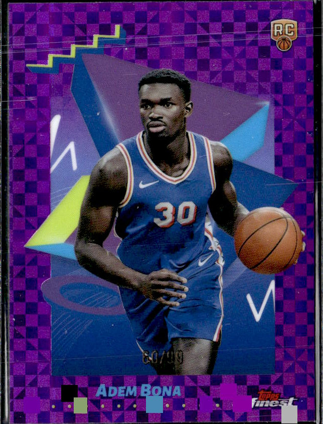 2024-25 Finest #174 Adem Bona - framsida