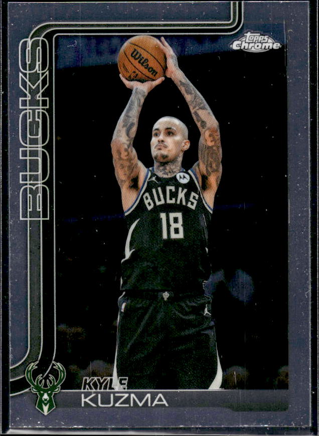 2025-26 Topps Chrome Update #113 Kyle Kuzma - framsida