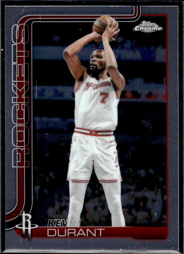 2025-26 Topps Chrome Update #23 Kevin Durant - framsida