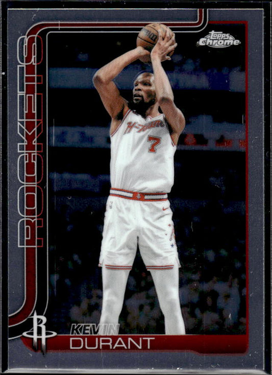 2025-26 Topps Chrome Update #23 Kevin Durant - framsida