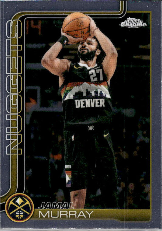 2025-26 Topps Chrome Update #13 Jamal Murray - framsida
