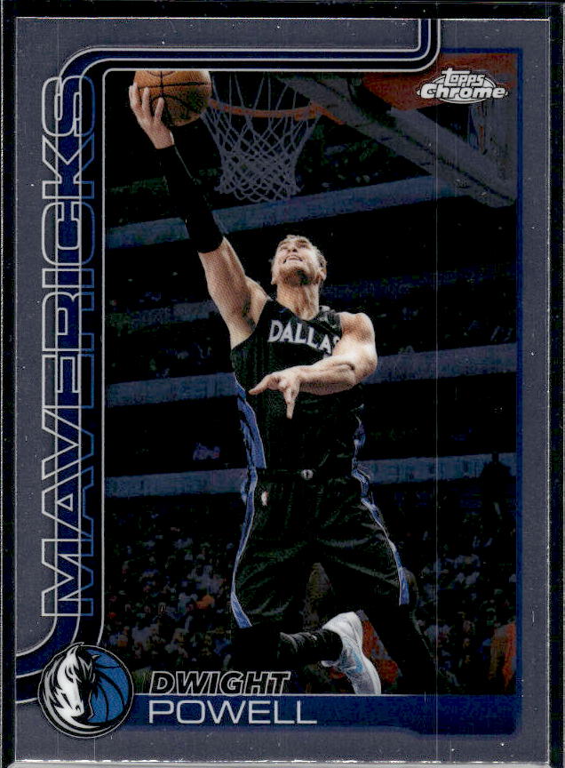 2025-26 Topps Chrome Update #139 Dwight Powell - framsida