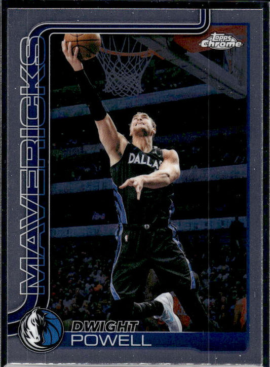 2025-26 Topps Chrome Update #139 Dwight Powell - framsida