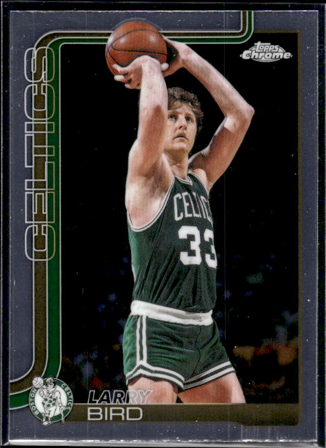 2025-26 Topps Chrome Update #143 Larry Bird - framsida