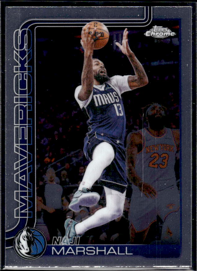 2025-26 Topps Chrome Update #120 Naji Marshall - framsida