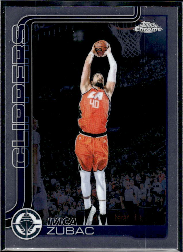 2025-26 Topps Chrome Update #37 Ivica Zubac - framsida