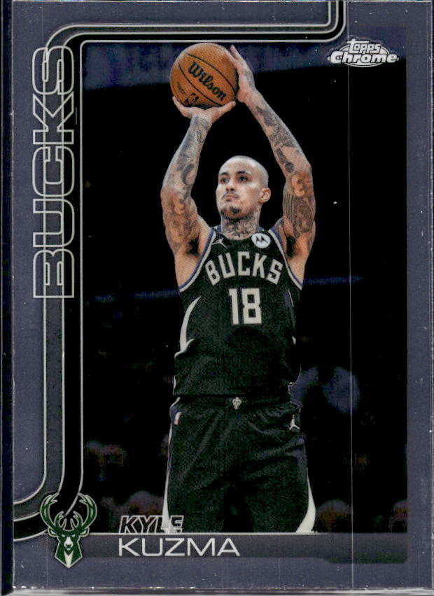 2025-26 Topps Chrome Update #113 Kyle Kuzma - framsida