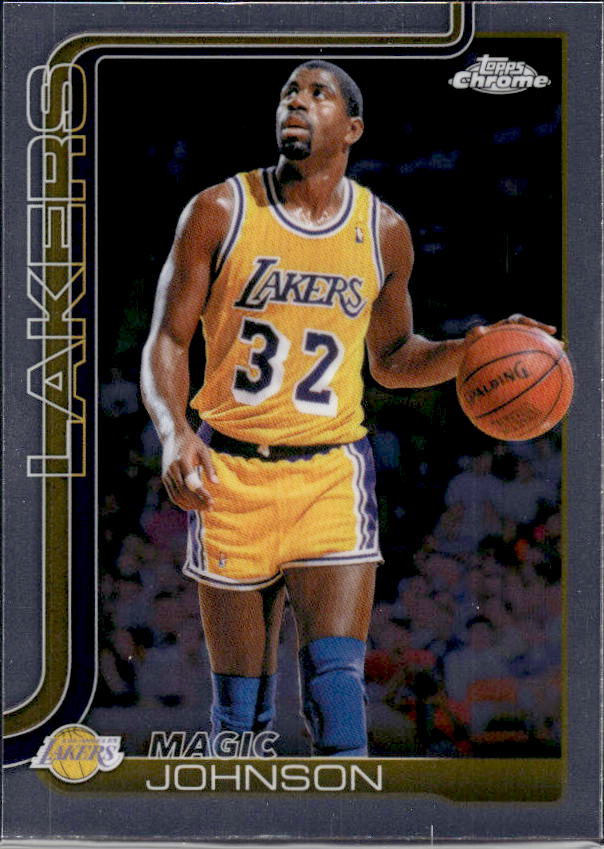 2025-26 Topps Chrome Update #149 Magic Johnson - framsida