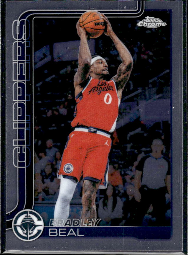 2025-26 Topps Chrome Update #80 Bradley Beal - framsida