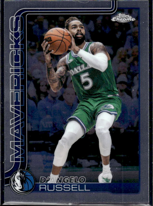 2025-26 Topps Chrome Update #90 D’Angelo Russell - framsida