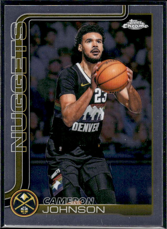 2025-26 Topps Chrome Update #69 Cameron Johnson - framsida