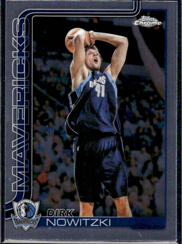 2025-26 Topps Chrome Update #146 Dirk Nowitzki - framsida