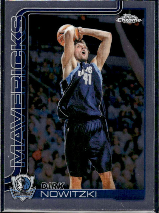 2025-26 Topps Chrome Update #146 Dirk Nowitzki - framsida