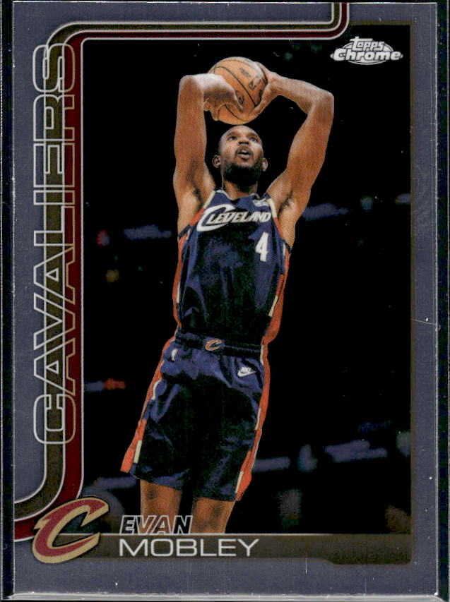 2025-26 Topps Chrome Update #25 Evan Mobley - framsida