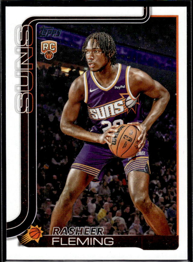 2025-26 Topps #231 Rasheer Fleming RC - framsida