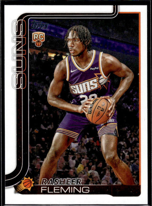 2025-26 Topps #231 Rasheer Fleming RC - framsida