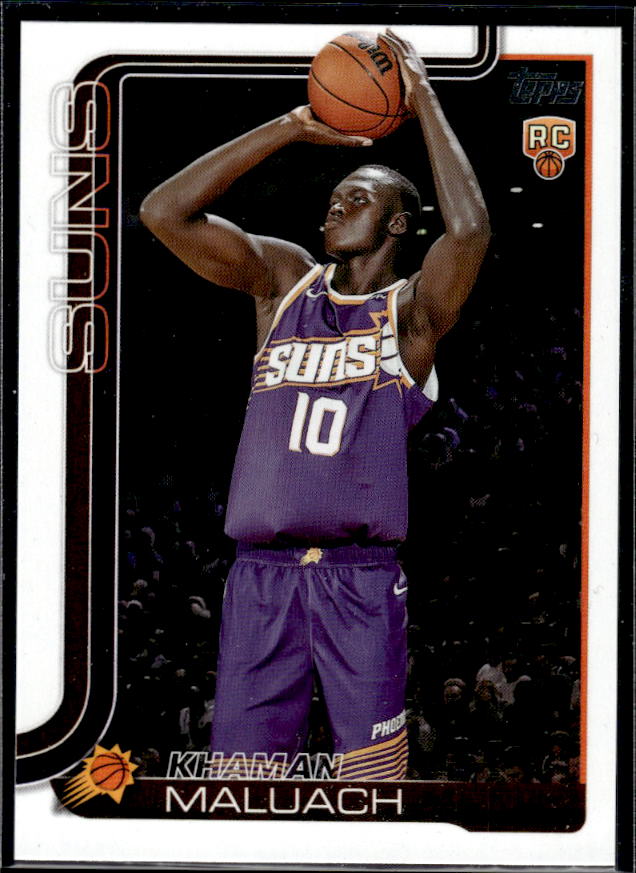 2025-26 Topps #210 Khaman Maluach RC - framsida