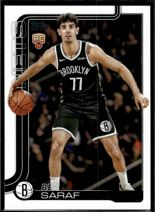 2025-26 Topps #226 Ben Saraf RC - framsida