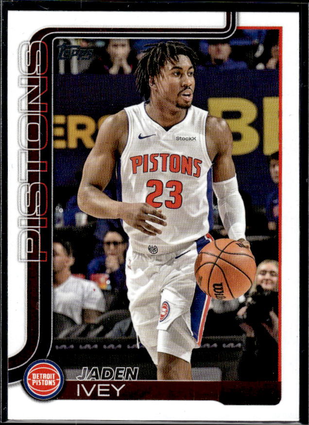 2025-26 Topps #45 Jaden Ivey - framsida
