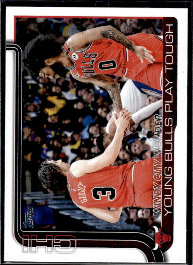 2025-26 Topps #277 Windy City Wonder: Young Bulls Play Tough - framsida