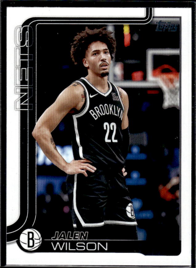 2025-26 Topps #12 Jalen Wilson - framsida