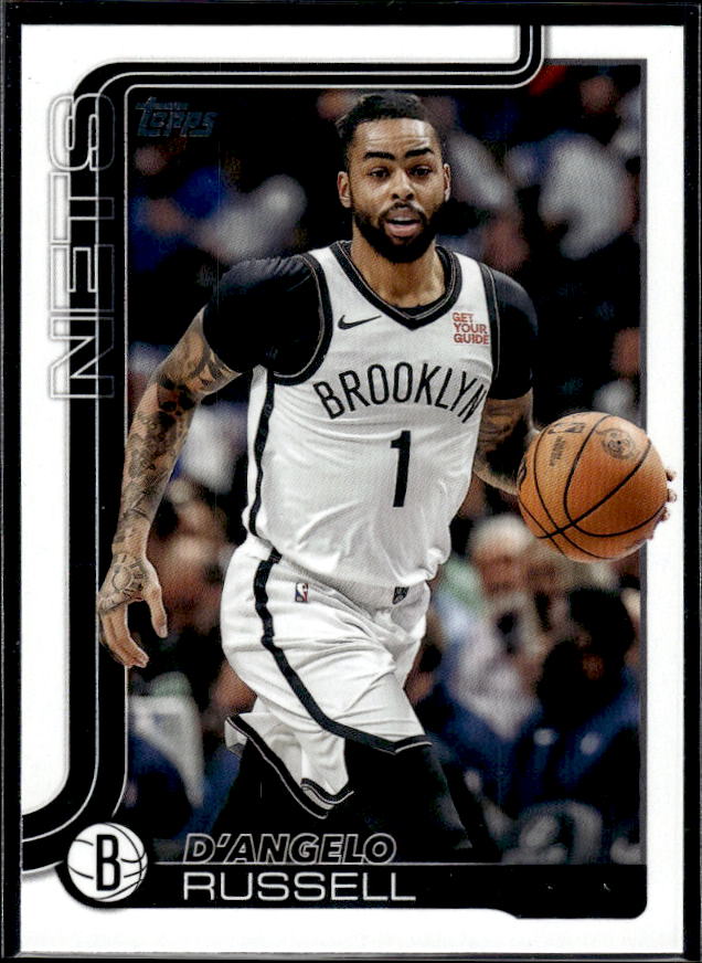 2025-26 Topps #8 D'Angelo Russell - framsida