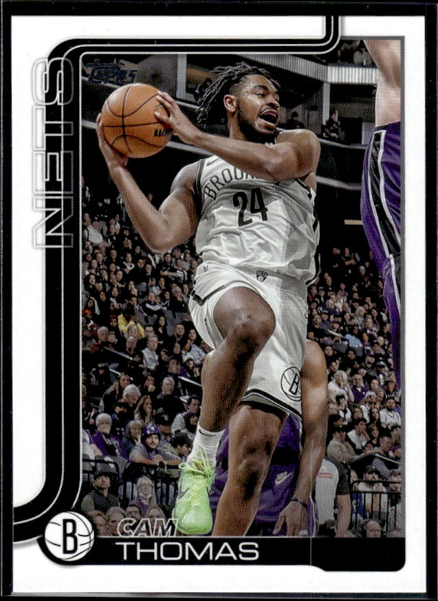 2025-26 Topps #11 Cam Thomas - framsida