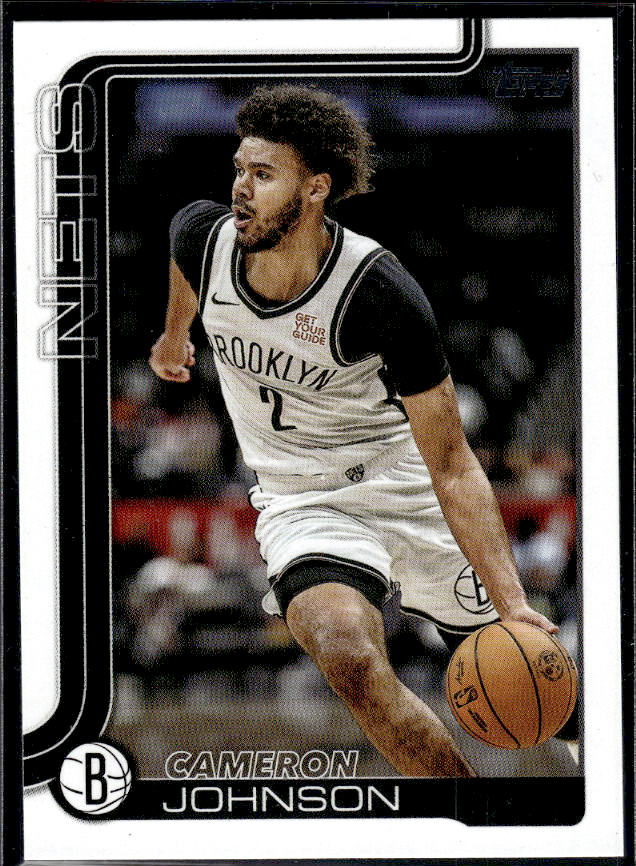 2025-26 Topps #13 Cameron Johnson - framsida