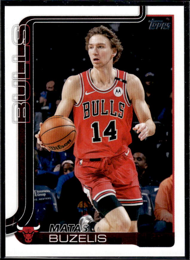 2025-26 Topps #37 Matas Buzelis - framsida