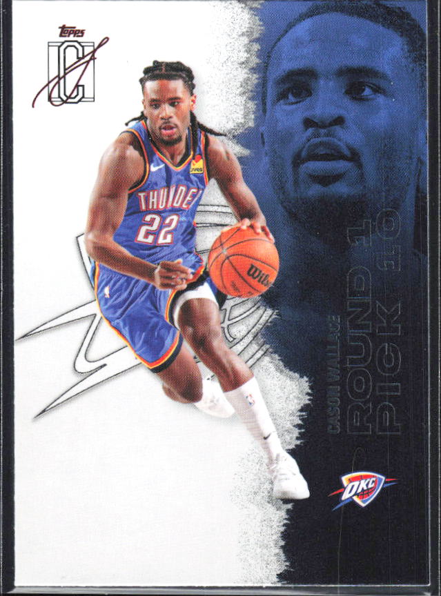 2025-26 Topps Signature Class #31 Cason Wallace - framsida