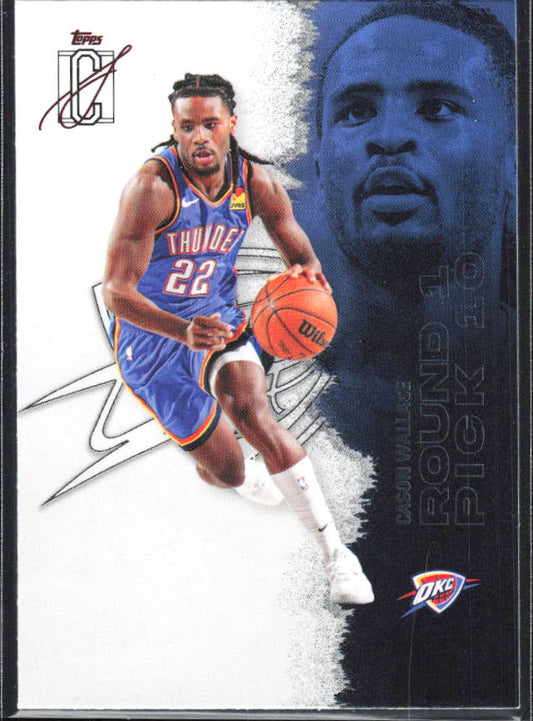 2025-26 Topps Signature Class #31 Cason Wallace - framsida