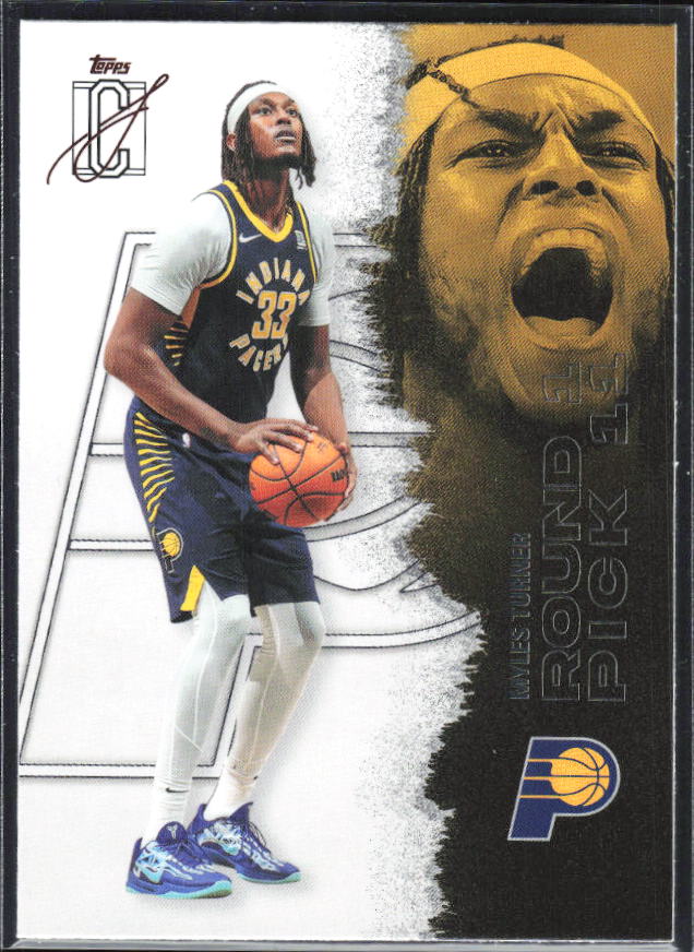 2025-26 Topps Signature Class #92 Myles Turner - framsida