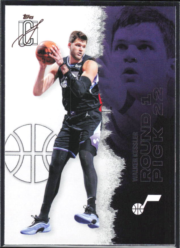 2025-26 Topps Signature Class #40 Walker Kessler - framsida