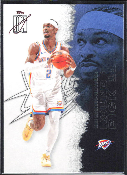 2025-26 Topps Signature Class #54 Shai Gilgeous-Alexander - framsida